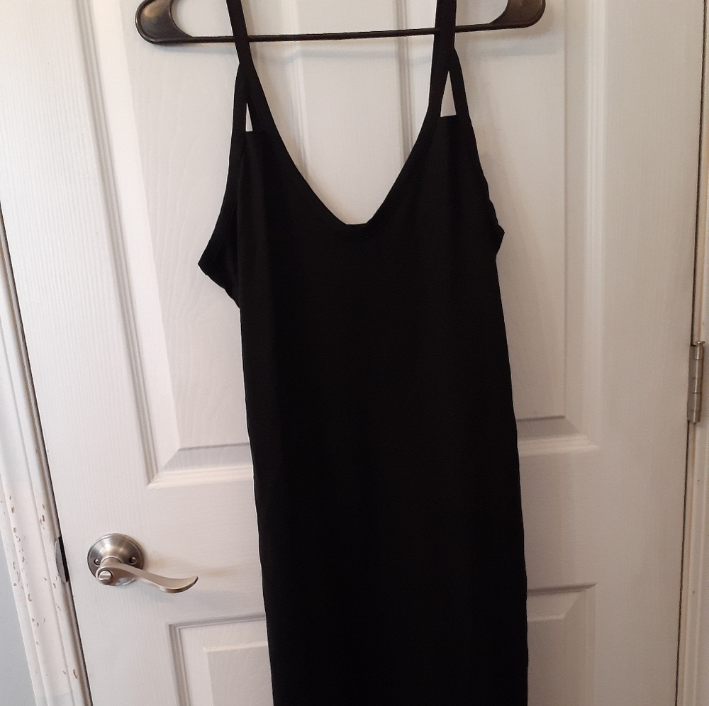 Black cocktail dress
